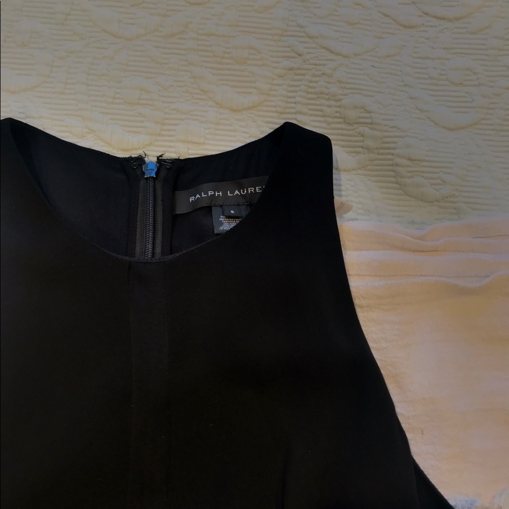Ralph Lauren black tie dress